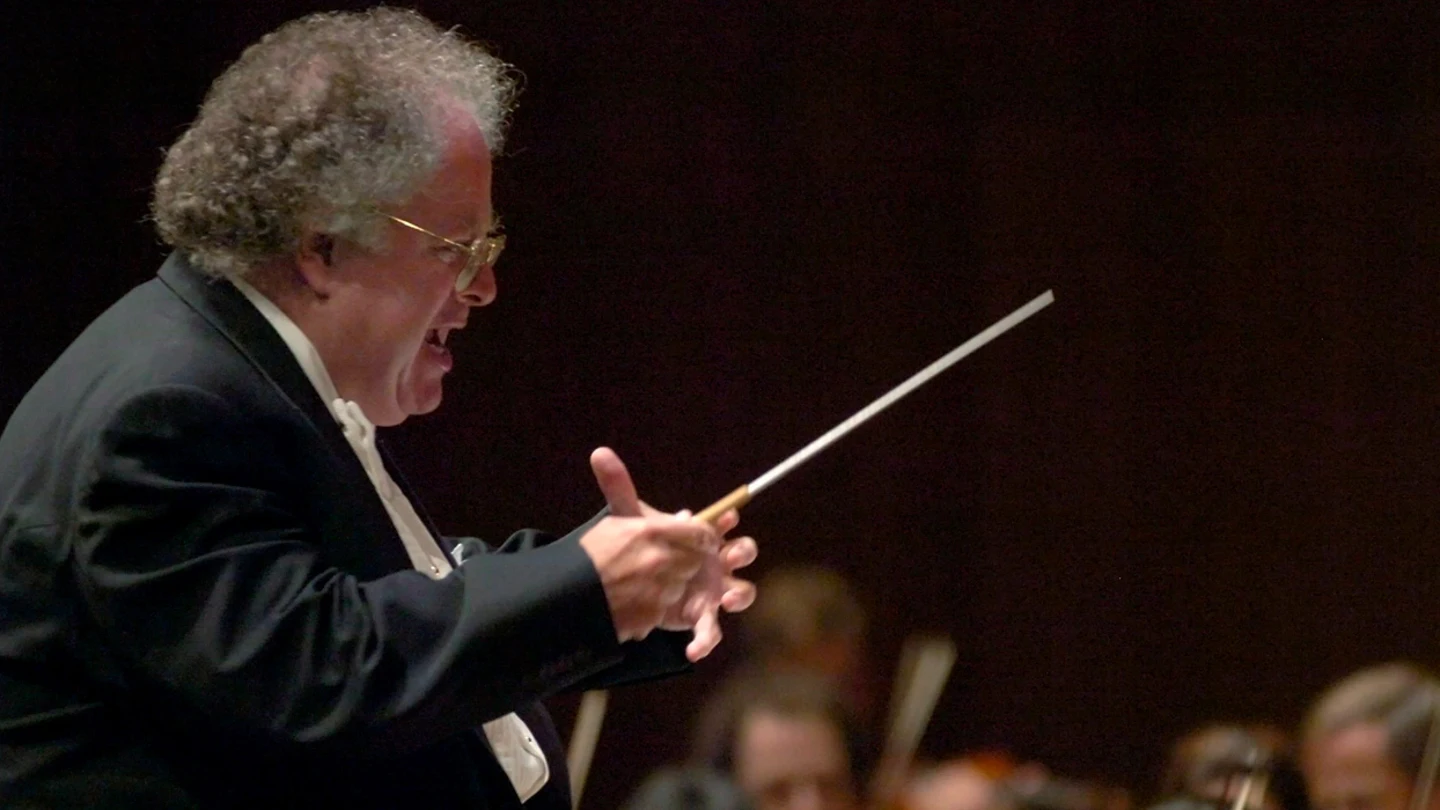 El director de orquesta, James Levine El director de orquesta, James Levine