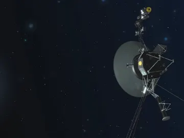 El equipo de la Voyager ha encendido una serie de propulsores localizados en la parte trasera de la nave El equipo de la Voyager ha encendido una serie de propulsores localizados en la parte trasera de la nave