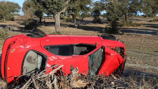 Un accidente de tráfico ocurrido en Santa Marta de Tormes, Salamanca Un accidente de tráfico ocurrido en Santa Marta de Tormes, Salamanca