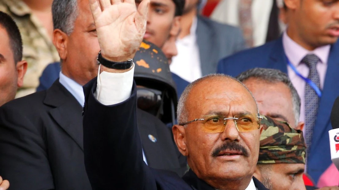 Imagen del expresidente de Yemen Ali Abdalá Saleh