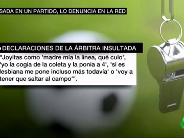 Eva Alcaide denuncia insultos machistas en un partido de juveniles Eva Alcaide denuncia insultos machistas en un partido de juveniles