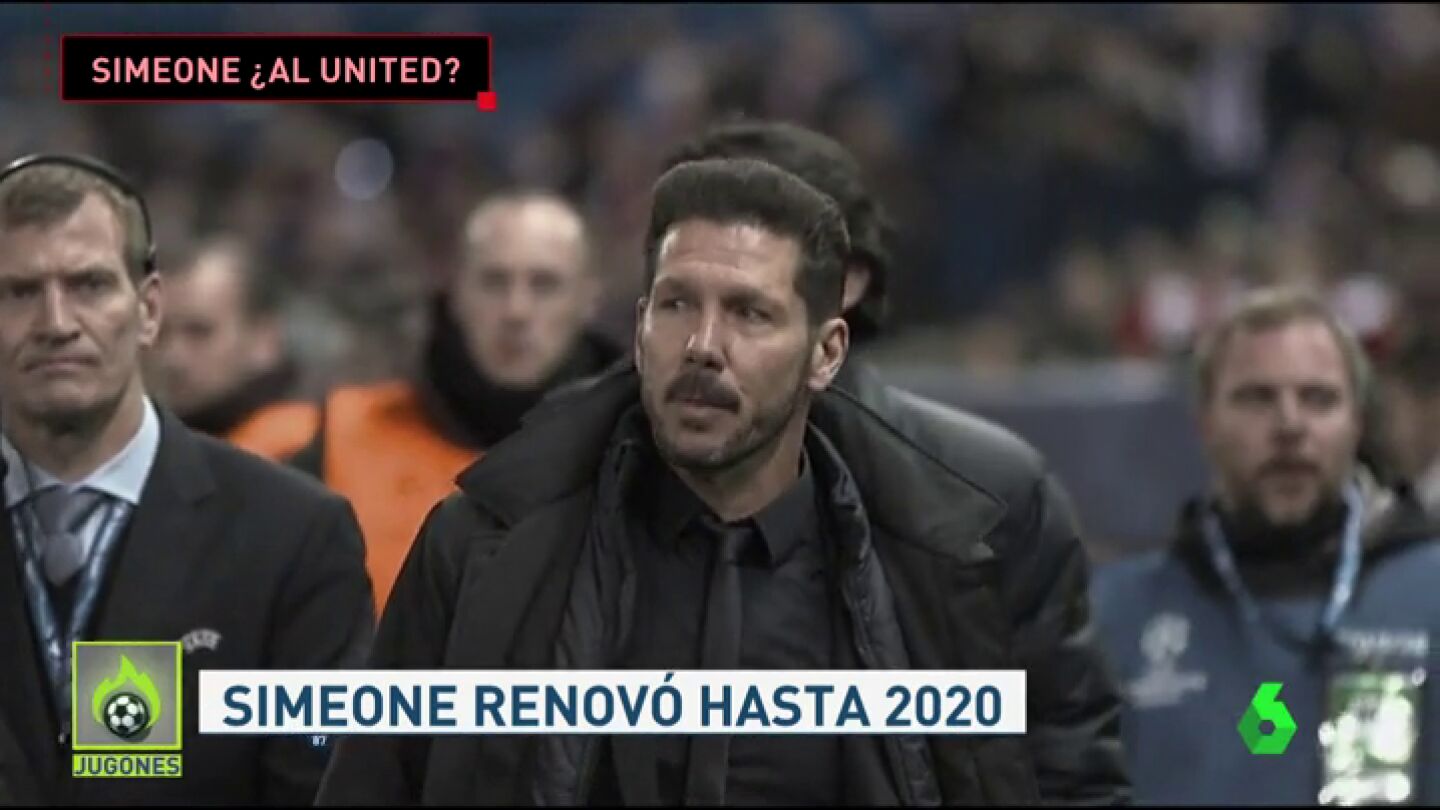 Simeone, la primera opci&oacute;n del United para sustituir a Mourinho
