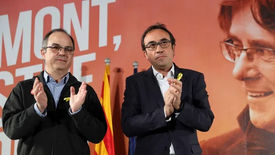 Los exconsellers Jordi Turull y Josep Rull Los exconsellers Jordi Turull y Josep Rull