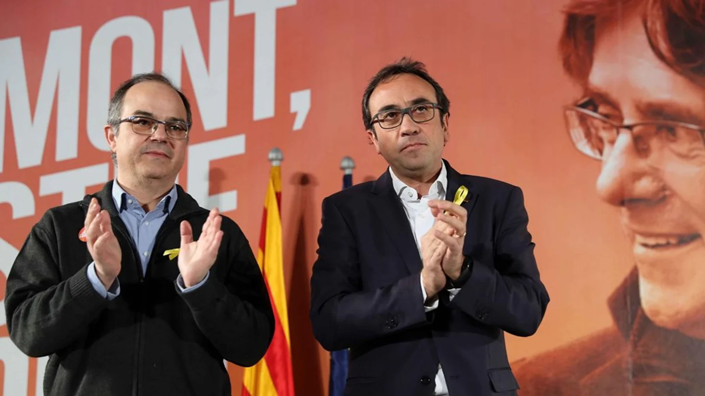 Los exconsellers Jordi Turull y Josep Rull Los exconsellers Jordi Turull y Josep Rull
