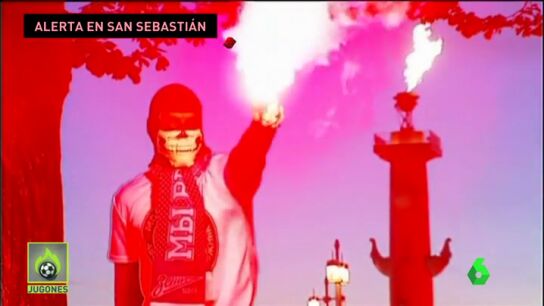 Alerta en San Sebasti&aacute;n por la llegada de los ultras rusos del Zenit