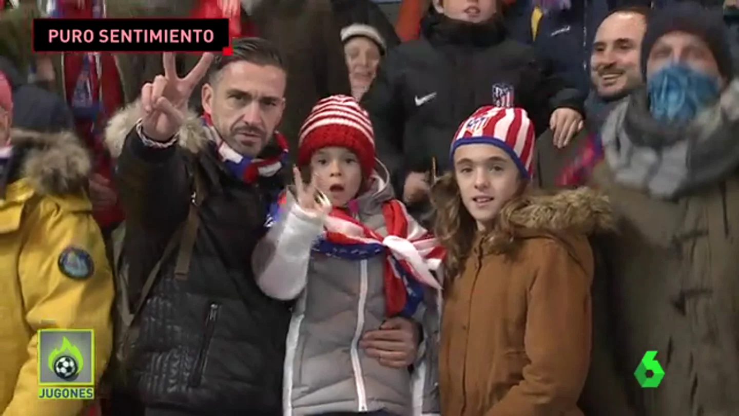 LA AFICIÓN DEL ATLETI NO ABANDONÓ A LOS SUYOS LA AFICIÓN DEL ATLETI NO ABANDONÓ A LOS SUYOS