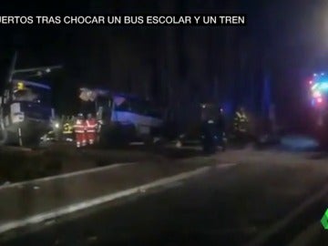 Al menos cuatro adolescentes muertos tras chocar un autobús escolar y un tren al sur de Francia Al menos cuatro adolescentes muertos tras chocar un autobús escolar y un tren al sur de Francia