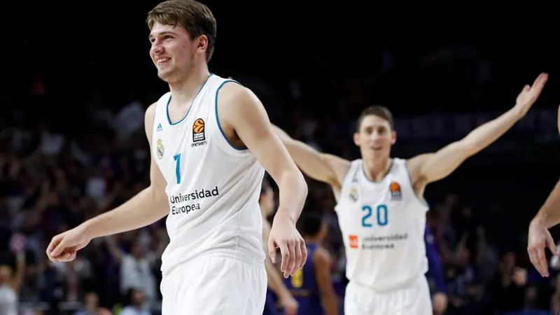 El base esloveno del Real Madrid Luka Doncic