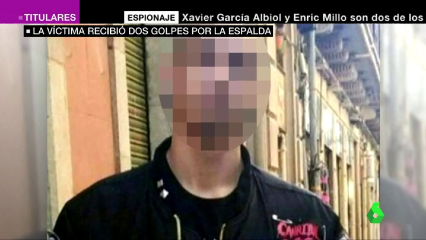 Rodrigo Lanza afirma que s&oacute;lo le dio un empuj&oacute;n y una patada a V&iacute;ctor L&aacute;inez