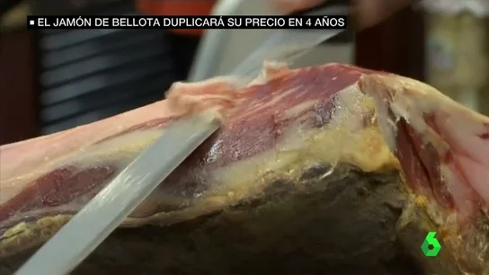 El jamón ibérico es el producto más demandado por los turistas. jamon