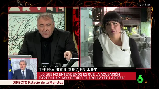 Teresa Rodríguez en ARV Teresa Rodríguez en ARV