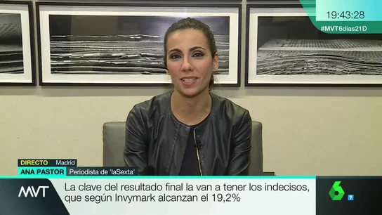 Ana Pastor, sobre '17-D. El Debat' Ana Pastor, sobre '17-D. El Debat'
