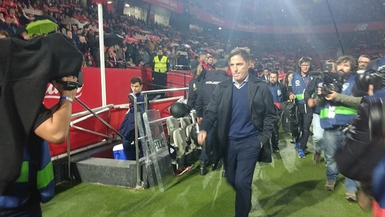 Berizzo, en su regreso al Sánchez Pizjuán Berizzo, en su regreso al Sánchez Pizjuán