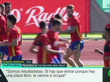 Filippo Ricci, periodista de 'la Gazzetta dello Sport': "No veo a España fuera del Mundial" Filippo Ricci, periodista de 'la Gazzetta dello Sport': "No veo a España fuera del Mundial"