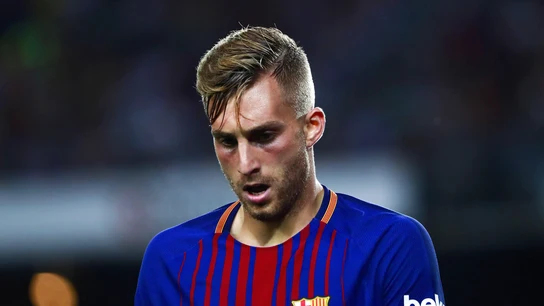 Gerard Deulofeu, en un partido del Barcelona Gerard Deulofeu, en un partido del Barcelona