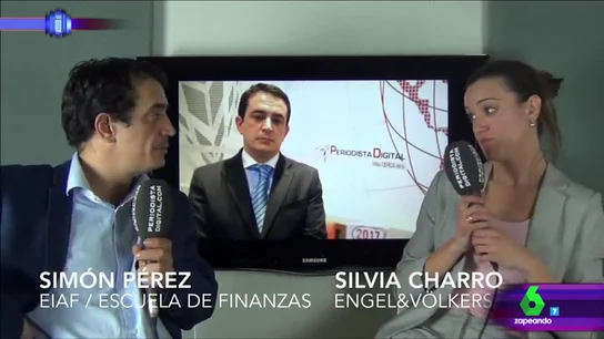 Simón Pérez y Silvia Charro protagonistas del vídeo que se ha hecho viral Simón Pérez y Silvia Charro