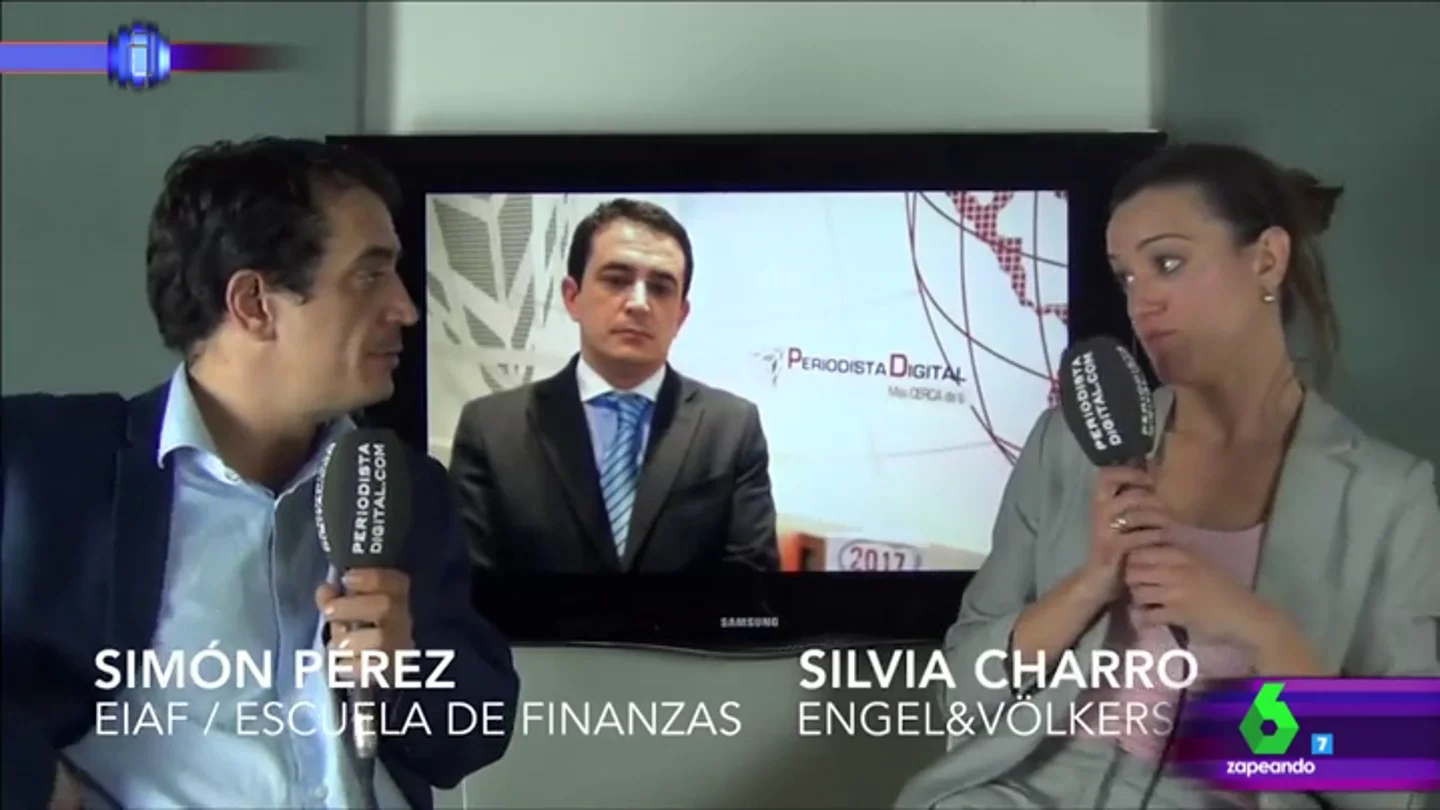 Simón Pérez y Silvia Charro protagonistas del vídeo que se ha hecho viral Simón Pérez y Silvia Charro