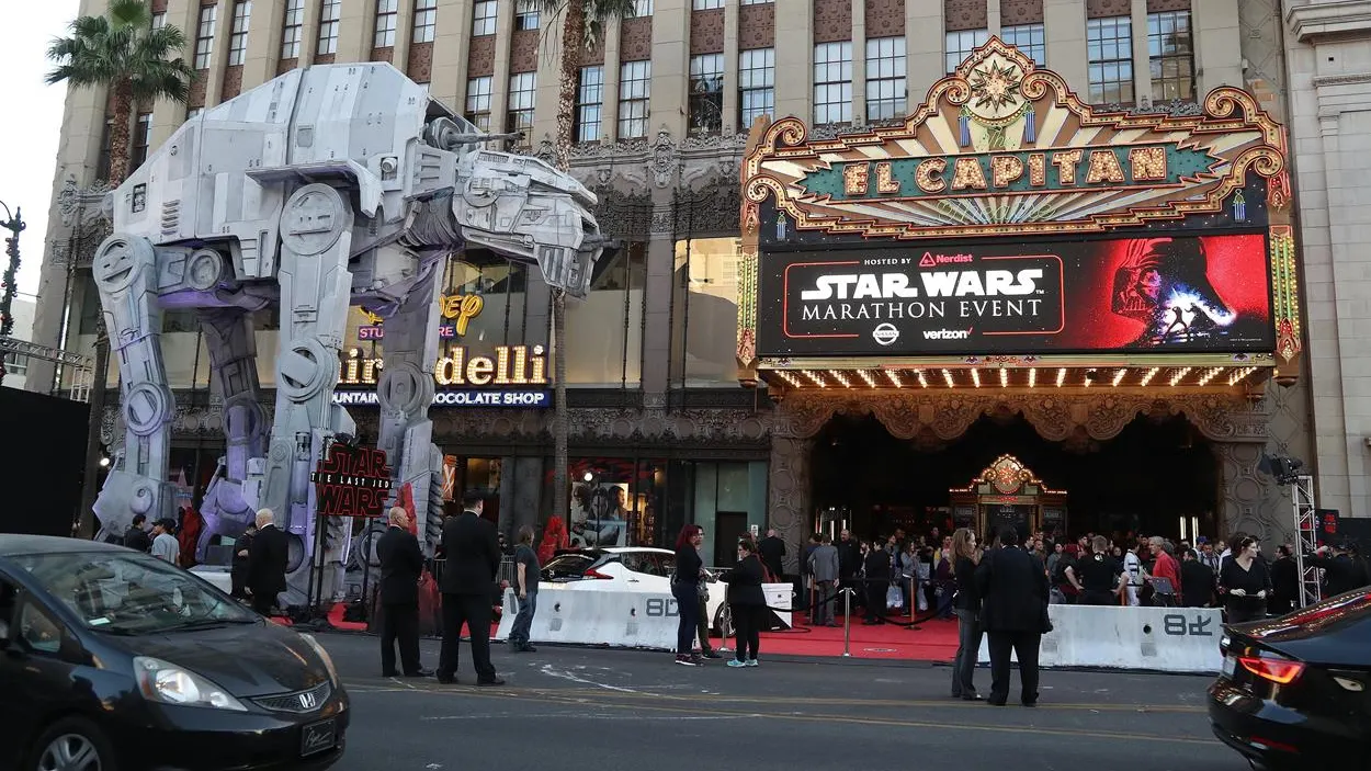 Foto del estreno en el Teatro Chino TCL de Hollywood (EE.UU.)