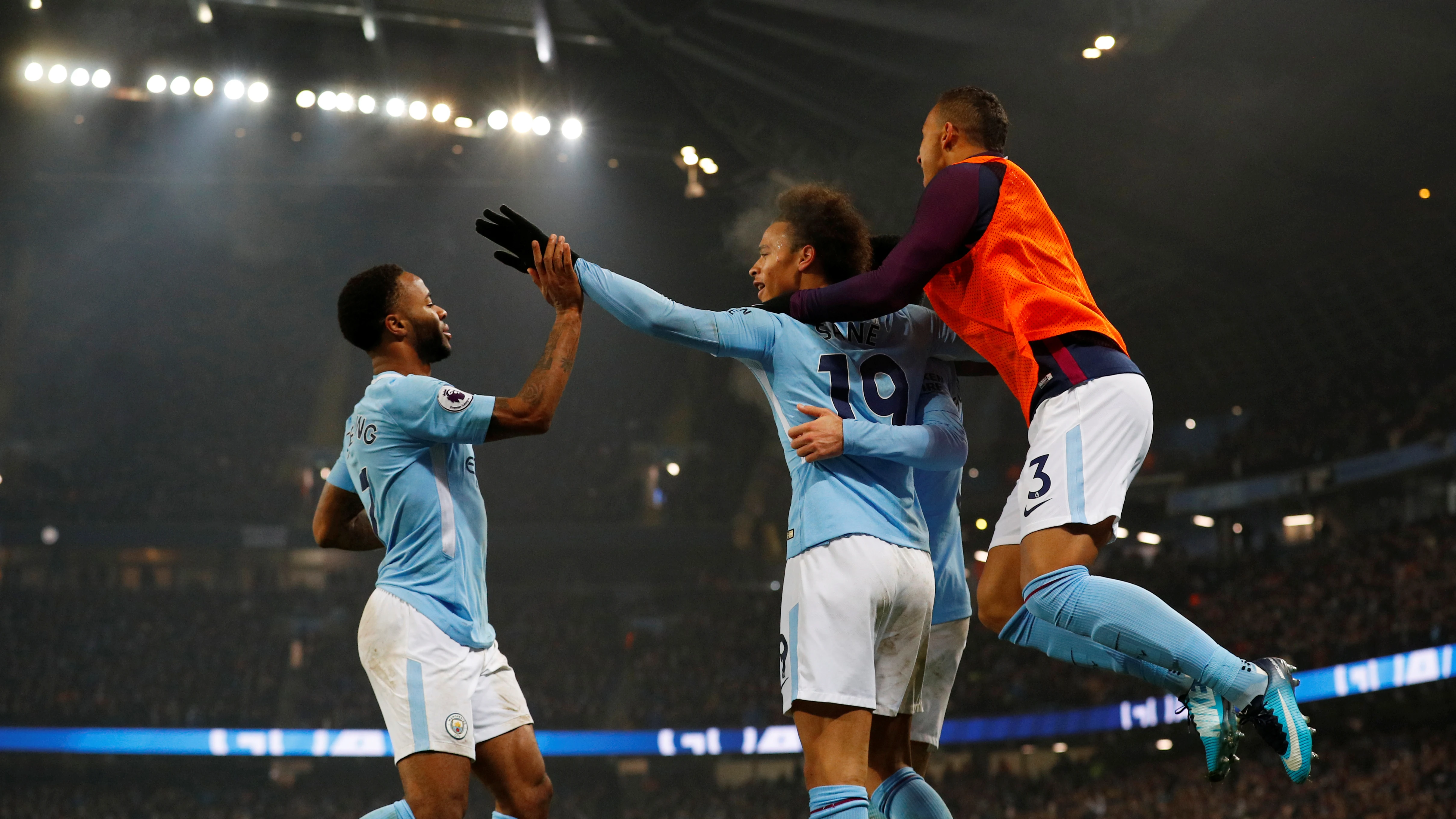 El City golea al Tottenham