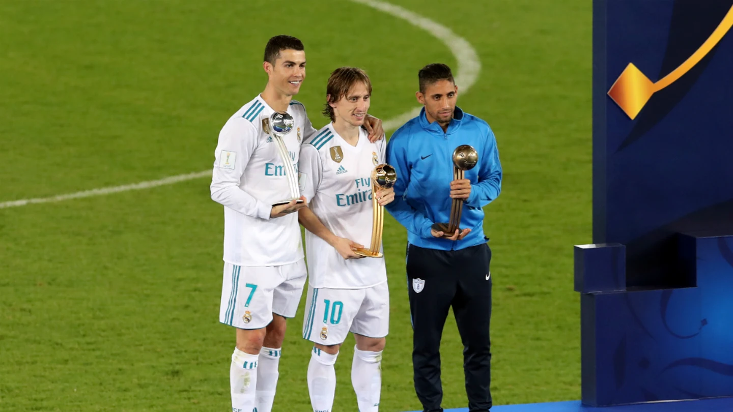Modric, Balón de Oro del Mundial de Clubes Modric, Balón de Oro del Mundial de Clubes