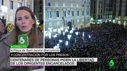 Centenares de personas piden la libertad de los dirigentes encarcelados Centenares de personas piden la libertad de los dirigentes encarcelados