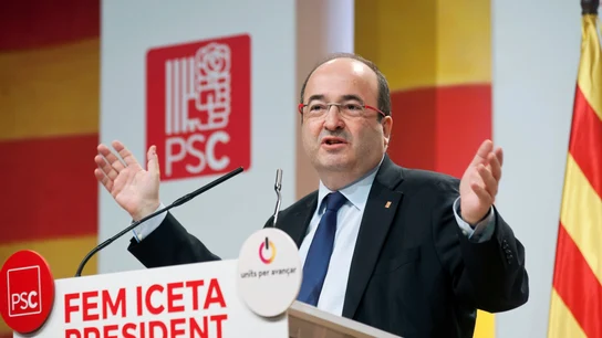 El líder del PSC, Miquel Iceta El líder del PSC, Miquel Iceta