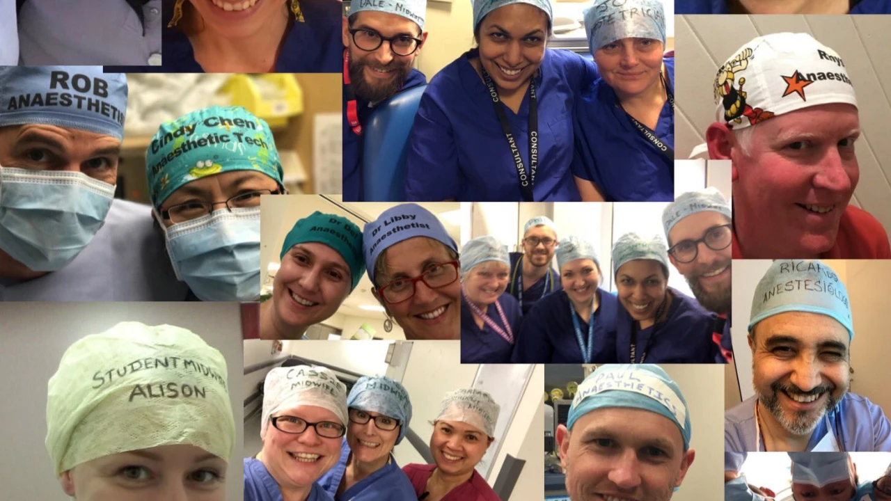 Profesionales de la salud de todo el mundo se unen al #TheatreCapChallenge