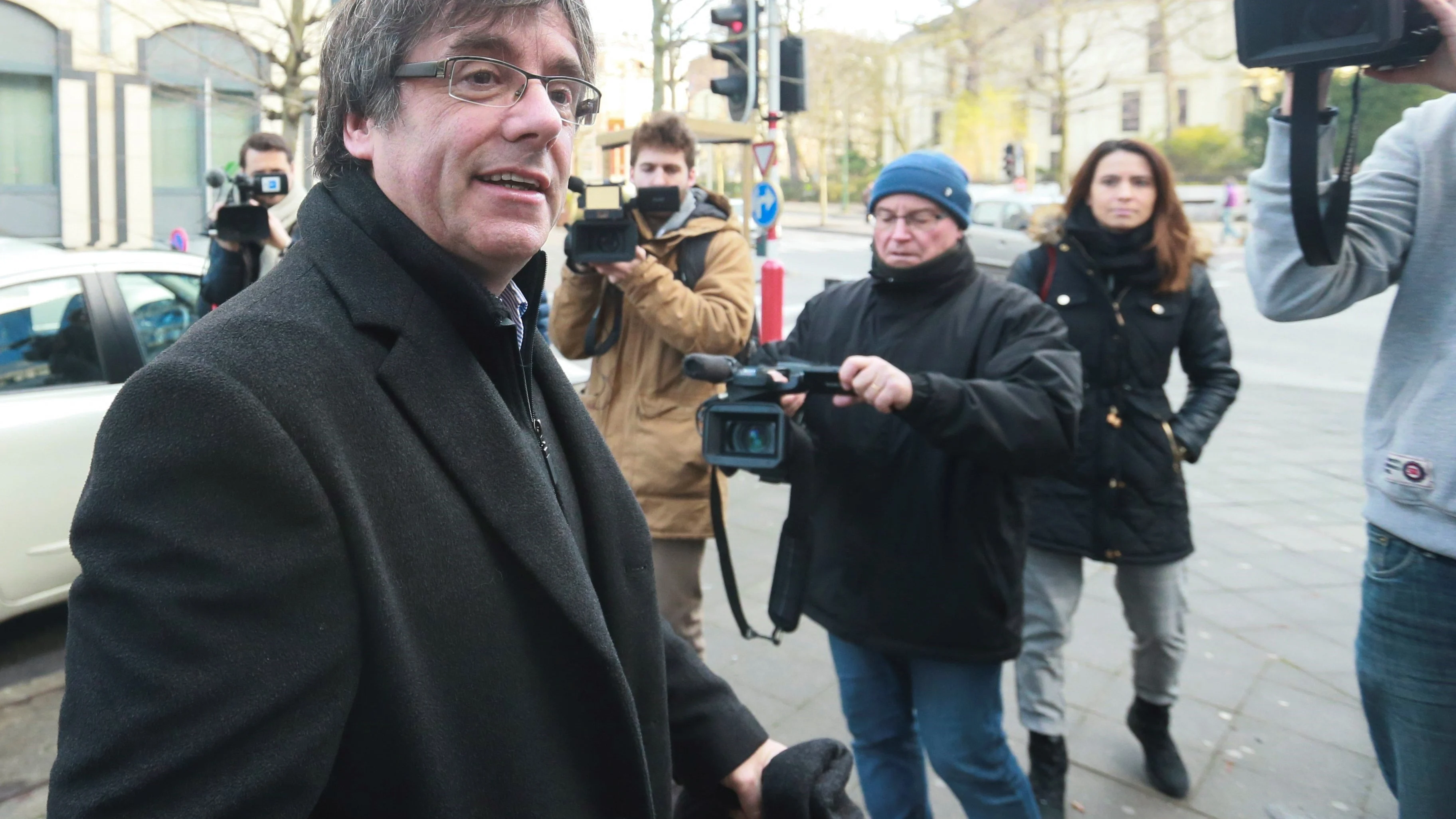 Carles Puigdemont en Bruselas