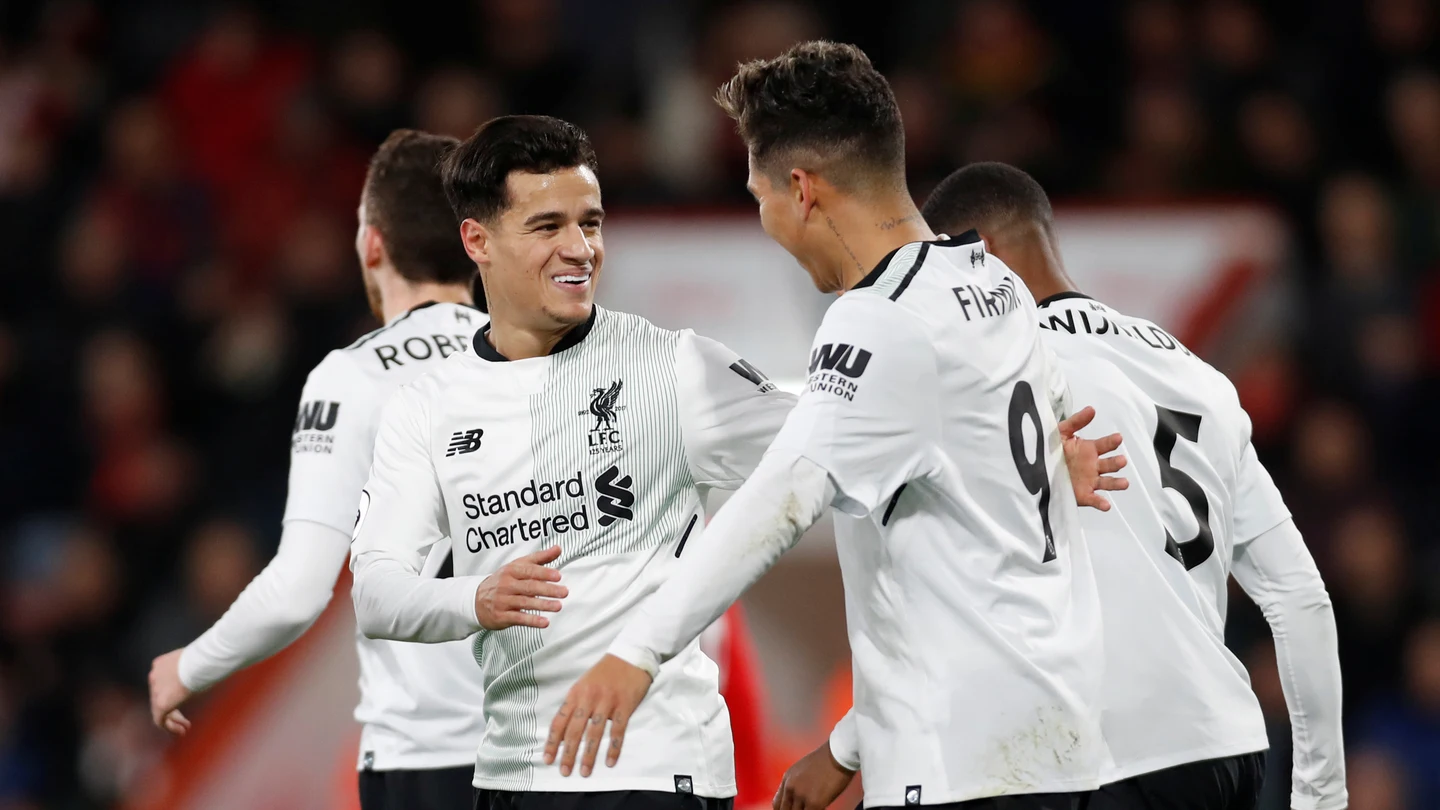 El Liverpool golea al Bournemouth El Liverpool golea al Bournemouth
