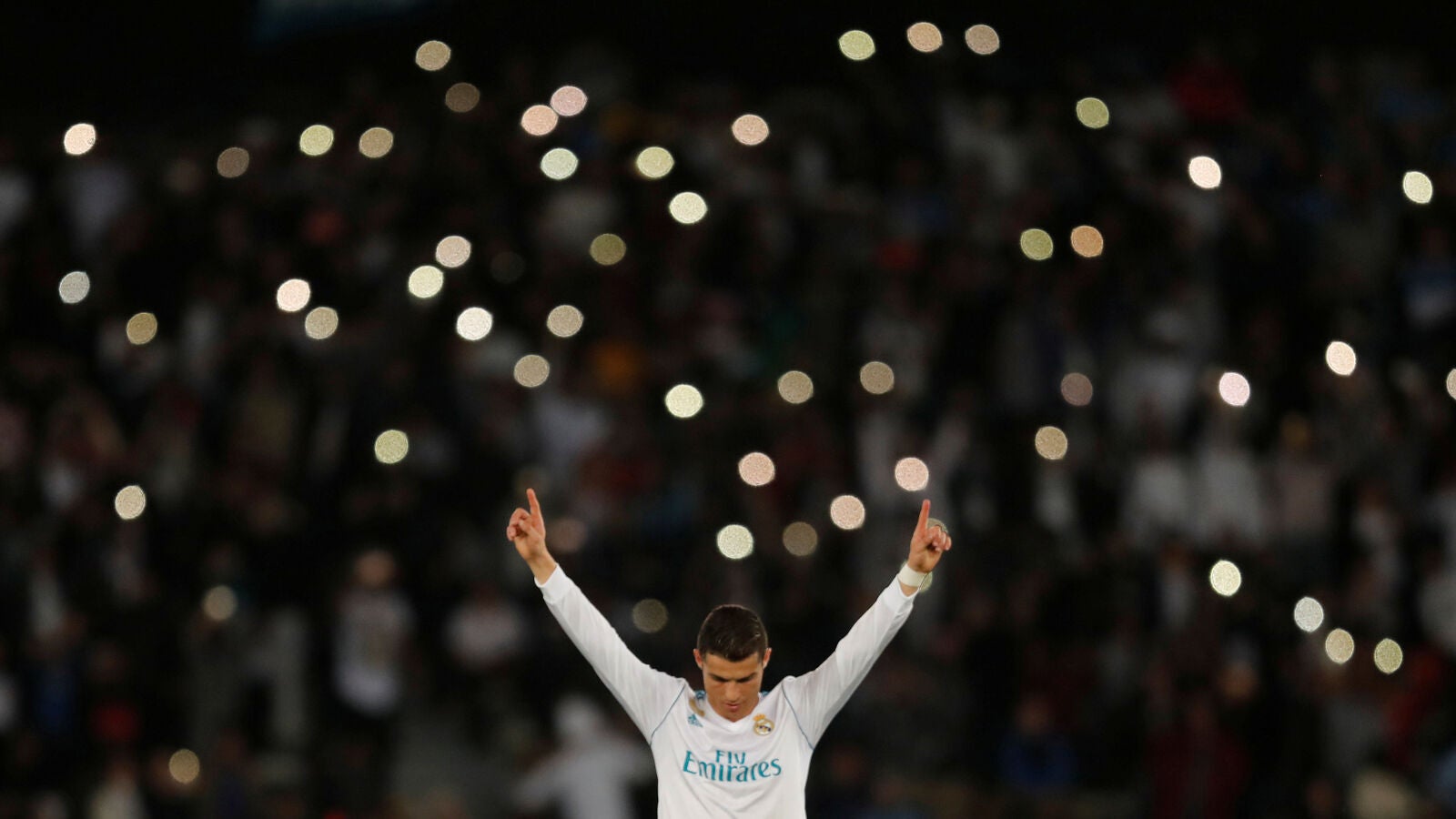 Cristiano Ronaldo celebra su gol en la final del Mundial de Clubes