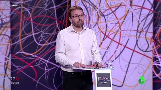 Vidal Arágones en 'El Debat' Vidal Arágones en 'El Debat'