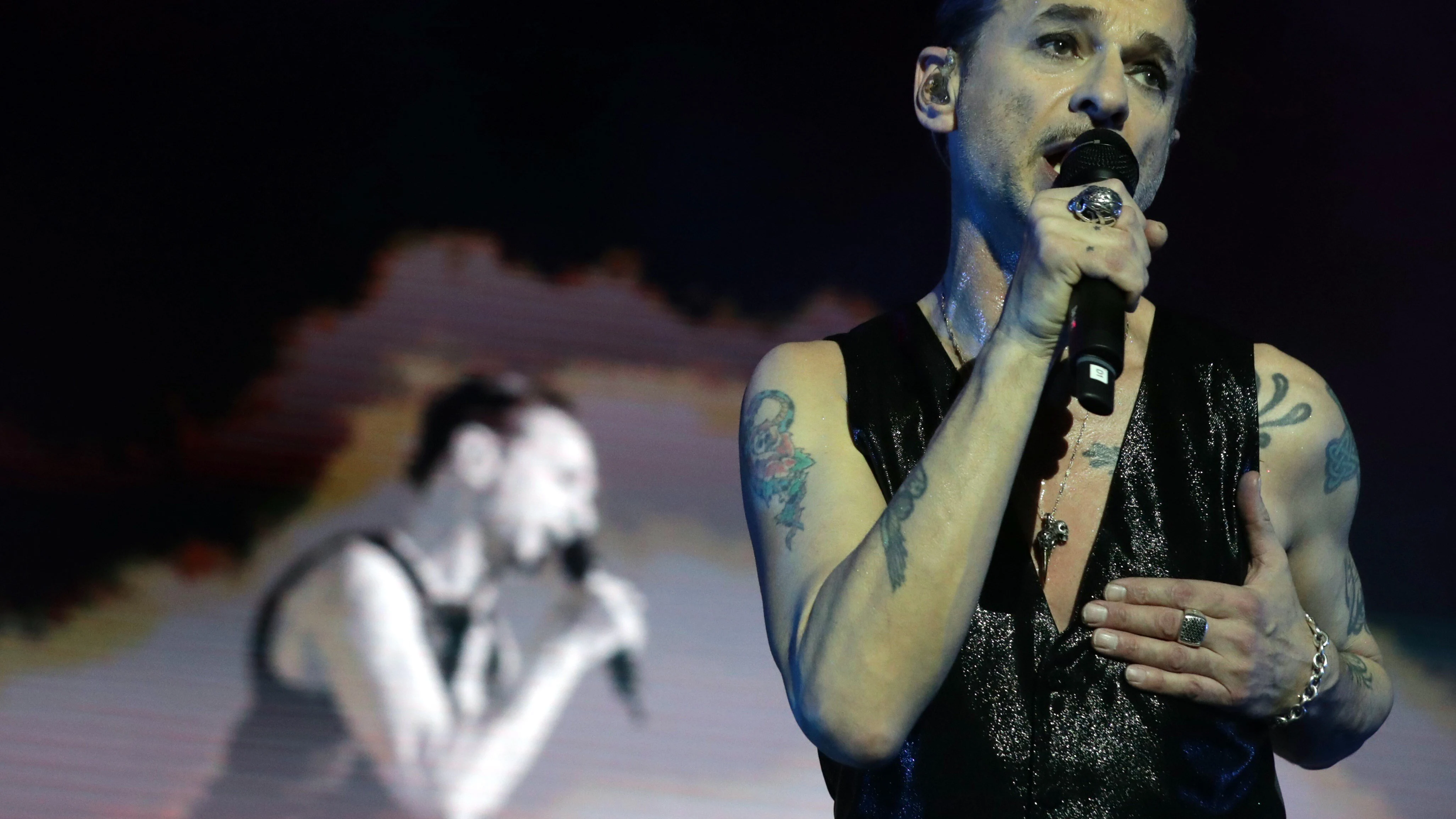 Concierto de la banda brit&aacute;nica Depeche Mode en el WiZink Center de Madrid