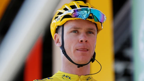 Froome, durante el Tour de Francia Froome, durante el Tour de Francia