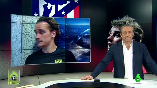 La afición del Atlético carga contra Griezmann La afición del Atlético carga contra Griezmann