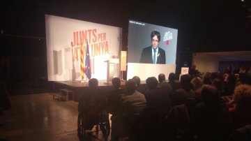 El expresident de la Generalitat, Carles Puigdemont