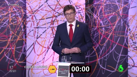 El exconseller Carles Mundó en 'El Debat' El exconseller Carles Mundó en 'El Debat'