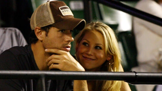 Enrique Iglesias y Anna Kournikova