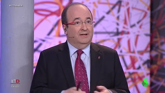 Miquel Iceta en 'El Debat' Miquel Iceta en 'El Debat'