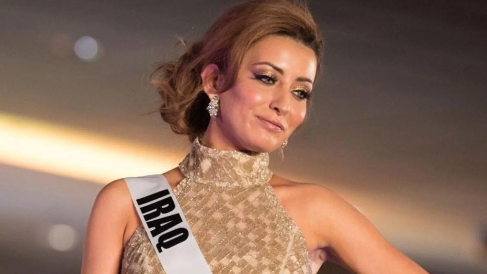 Miss Iraq ha sido amenazada de muerte por publicar un selfie