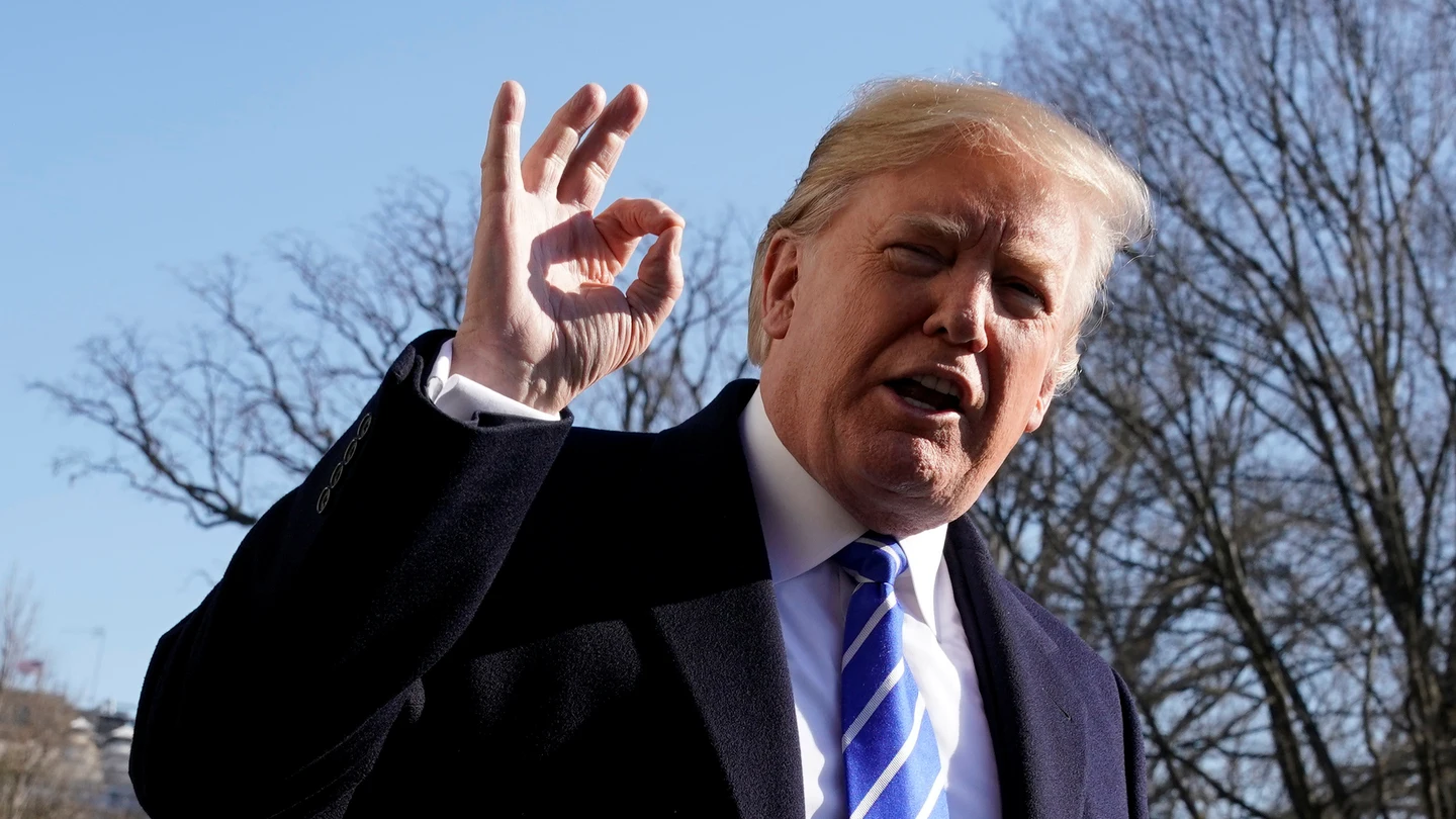 El presidente de Estados Unidos, Donald Trump El presidente de Estados Unidos, Donald Trump