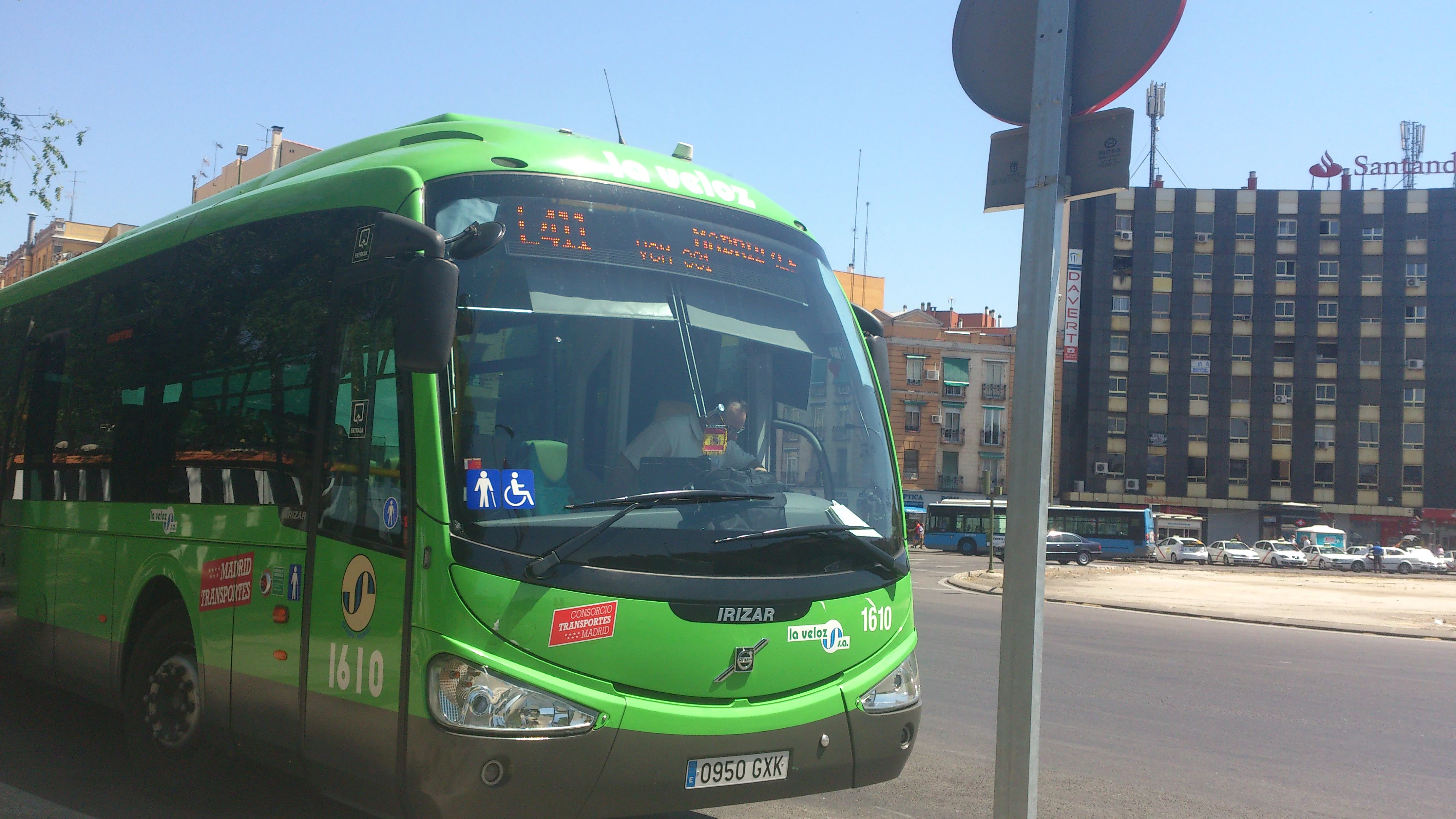 Autobús interurbano de Madrid