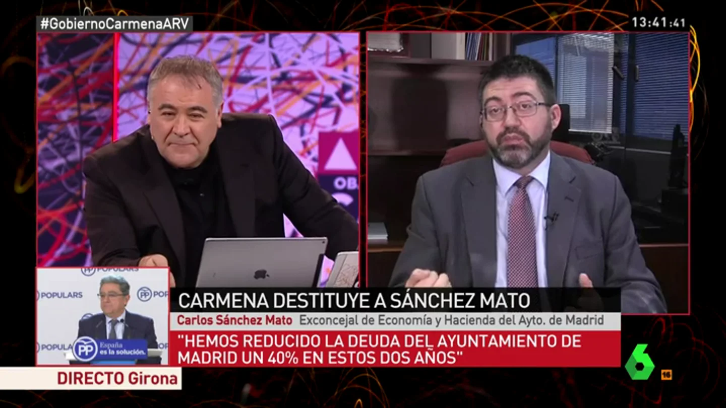 Carlos Sánchez Mato en ARV Carlos Sánchez Mato en ARV