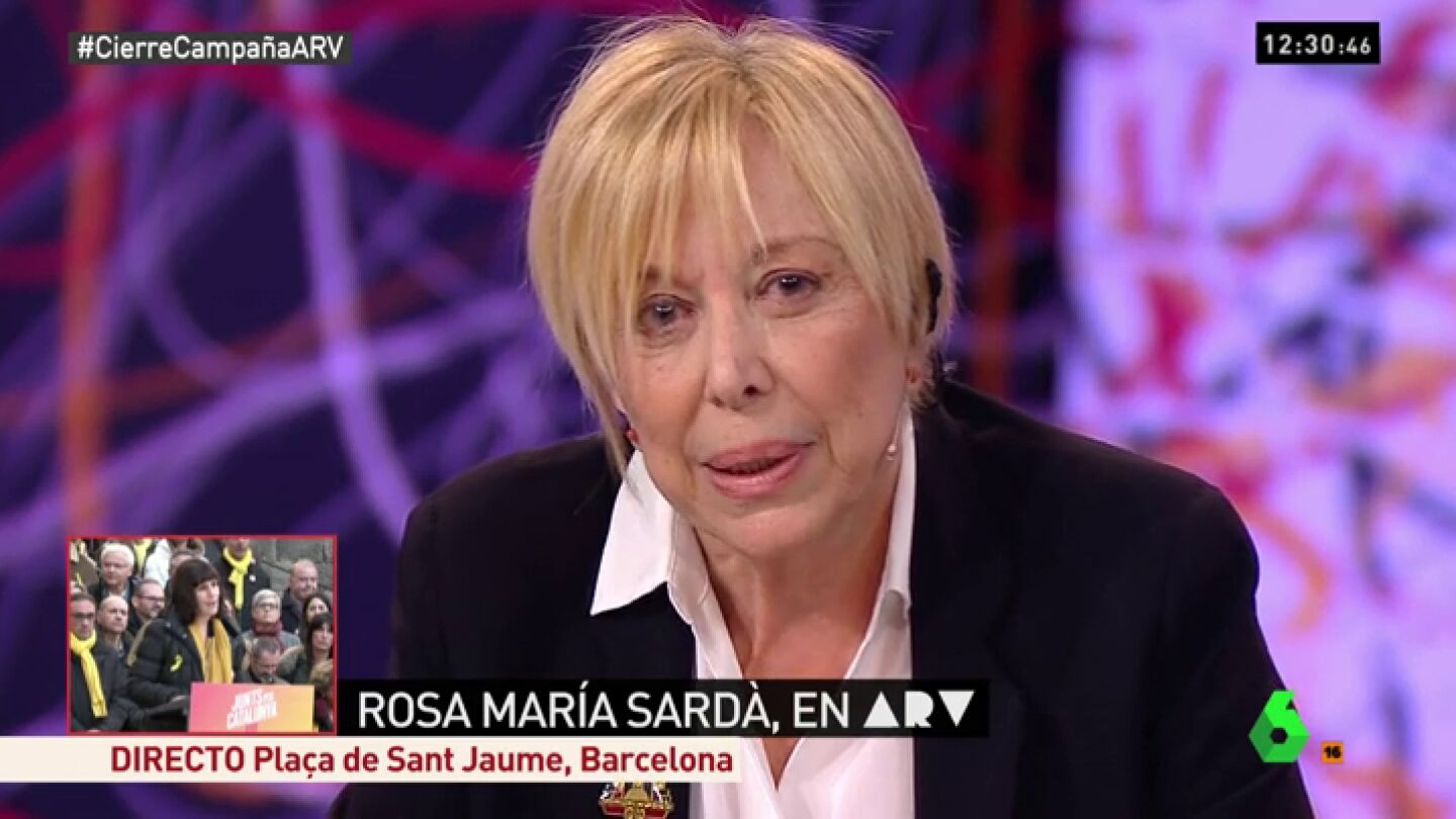 Rosa Mar&iacute;a Sard&agrave; en ARV