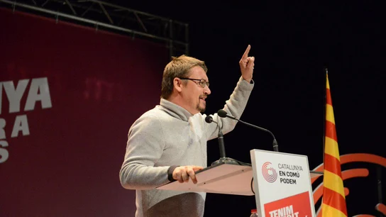 El candidato de Catalunya en Comú-Podem, Xavier Domènech El candidato de Catalunya en Comú-Podem, Xavier Domènech