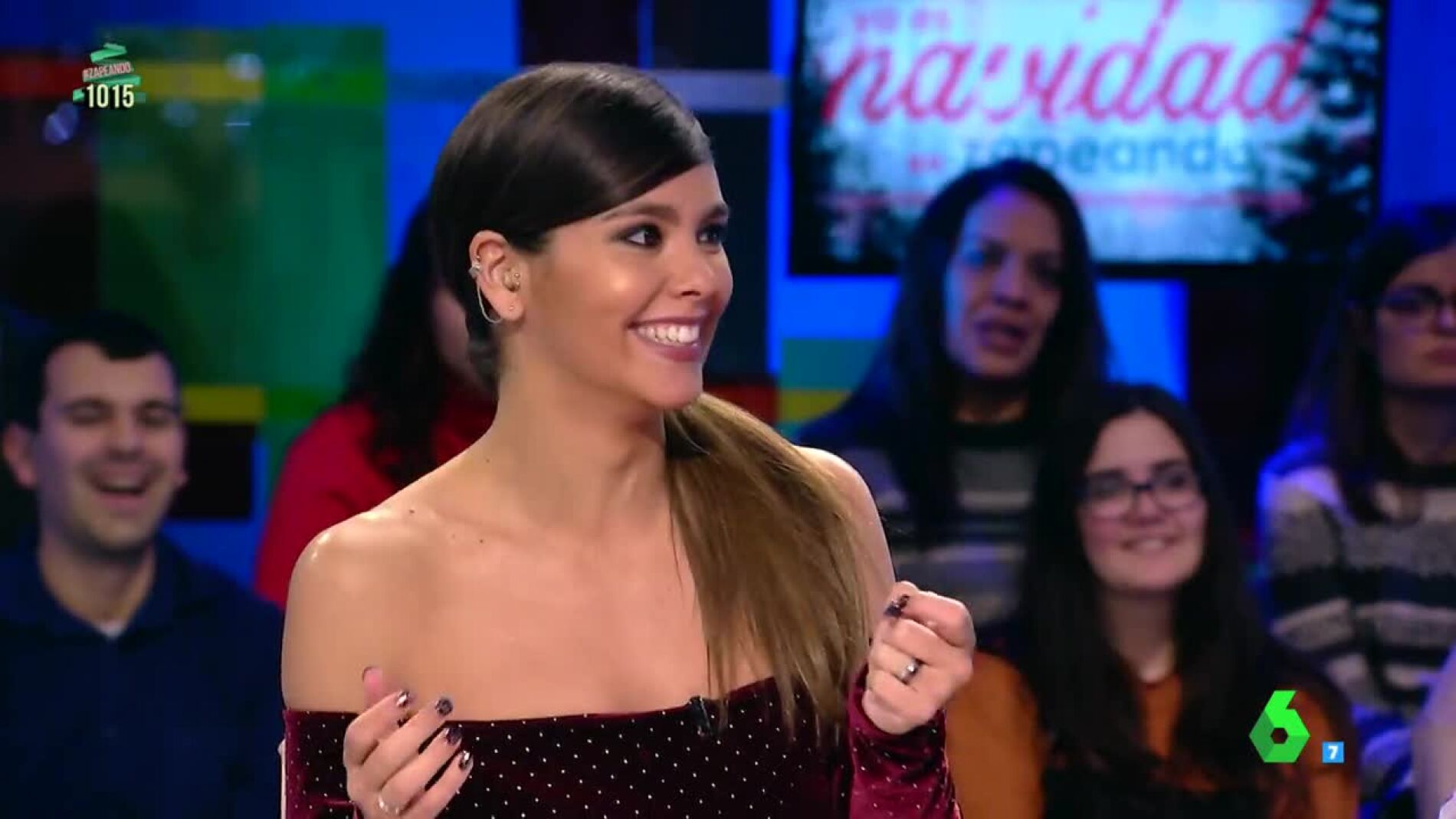 Cristina Pedroche, nerviosa por ponerse por primera vez el vestido de Nochevieja  terminado 