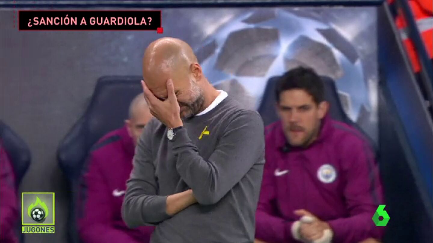 La FIFA estudia sancionar a Guardiola por el 'lazo amarillo'