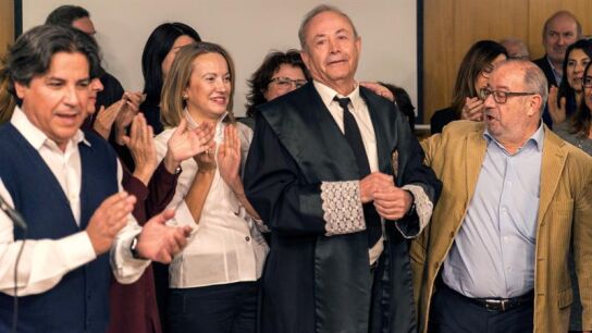 El juez Jos&eacute; Castro, en su &uacute;ltimo d&iacute;a de trabajo