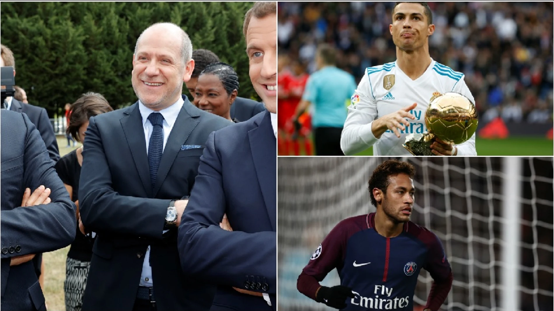 El director deportivo del PSG carga contra Cristiano y el Real Madrod