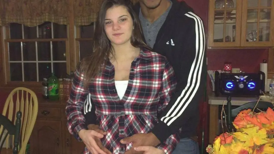 Dana Scatton con su pareja Dana Scatton con su pareja