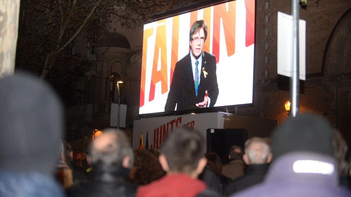 El president de la Generalitat cesado, Carles Puigdemont